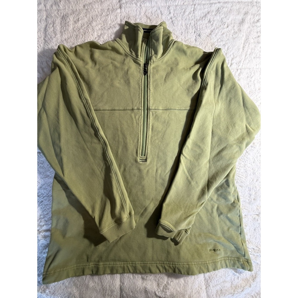 VINTAGE Patagonia Sweater Adult Medium Green 1/4 Zip Pullover Regulator Men